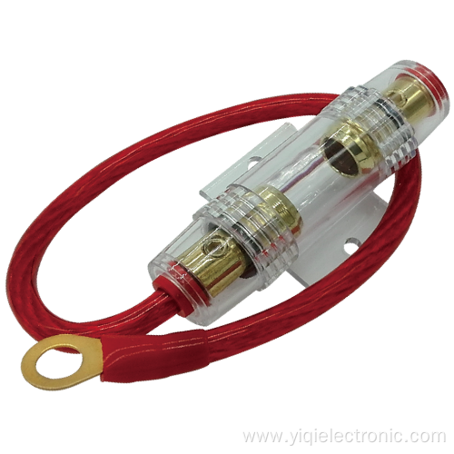 Motorcycle Electronic Copper Glass Fuse With Wire